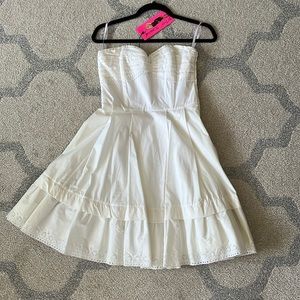 Betsy Johnson White Dress - Brand New Never Worn
